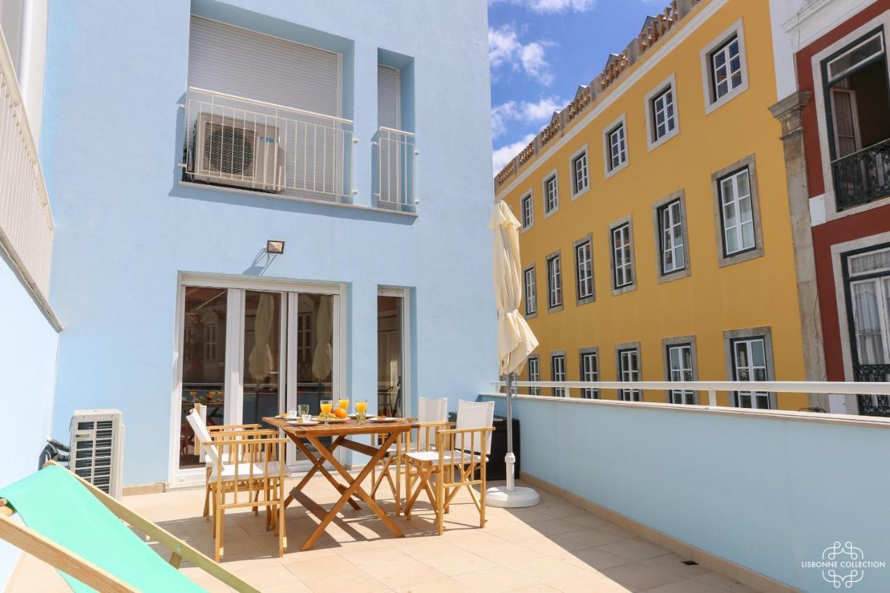 Azulejos' Charming Apartment With Terrace 2 By Lisbonne Collection Bagian luar foto
